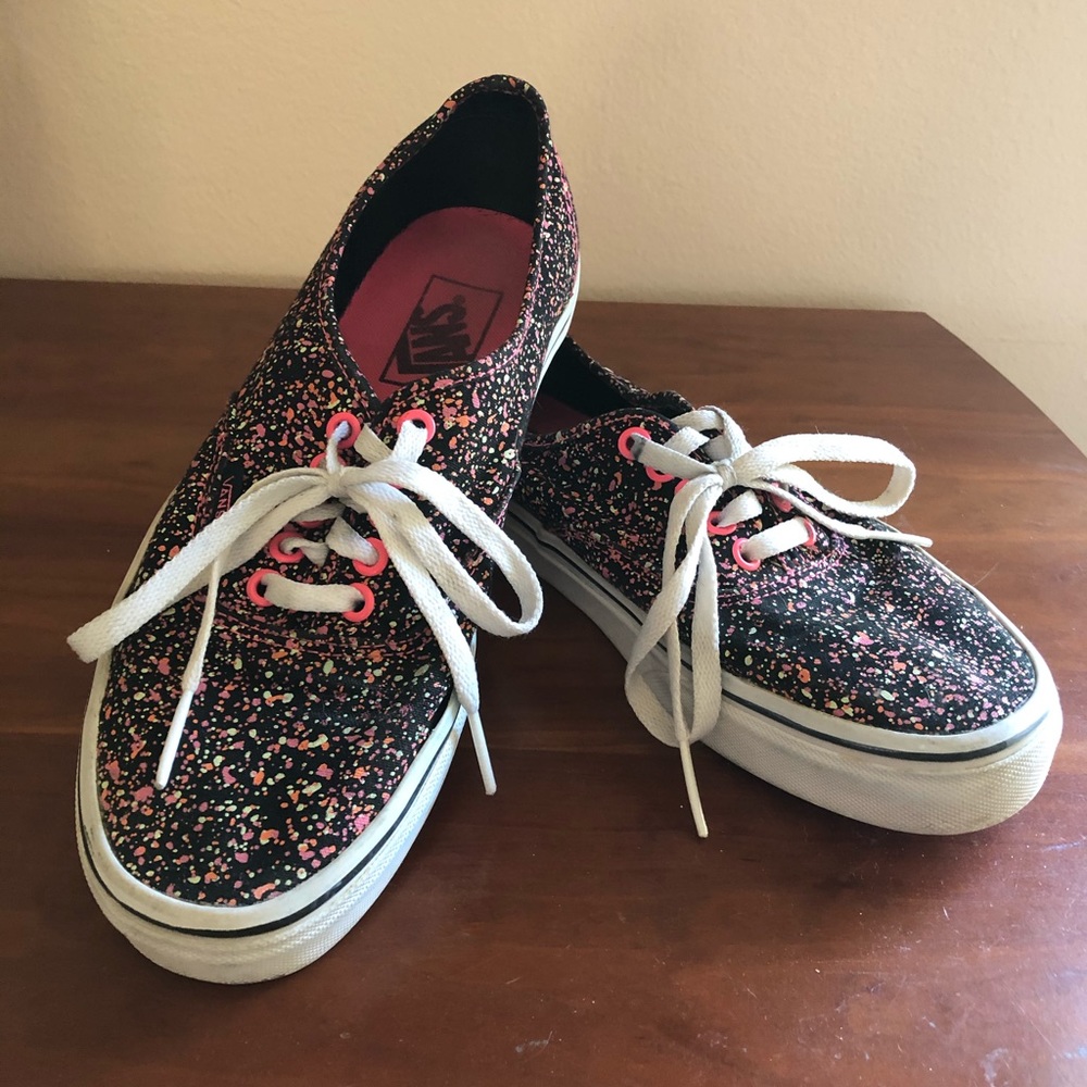 Speckled Vans sneakers
